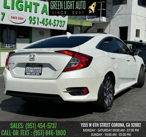 used 2018 Honda Civic car, priced at $14,995