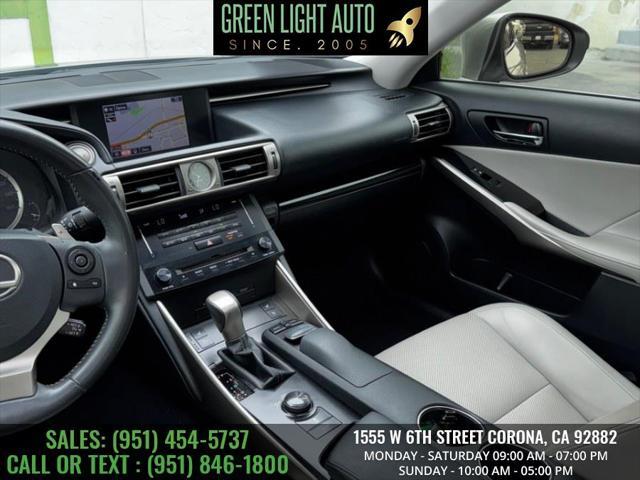 used 2014 Lexus IS 250 car, priced at $17,775