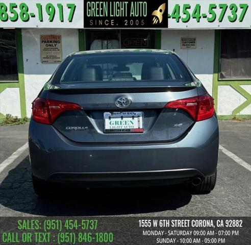 used 2017 Toyota Corolla car, priced at $13,990