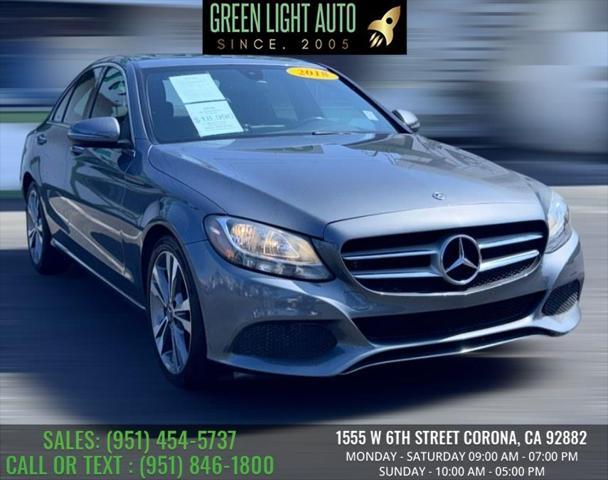 used 2018 Mercedes-Benz C-Class car, priced at $16,995