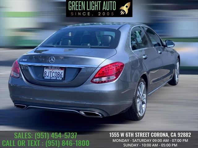 used 2018 Mercedes-Benz C-Class car, priced at $16,995