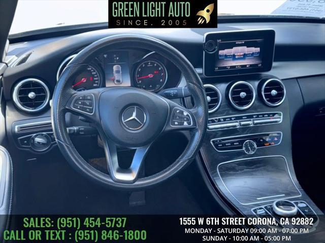 used 2018 Mercedes-Benz C-Class car, priced at $16,995
