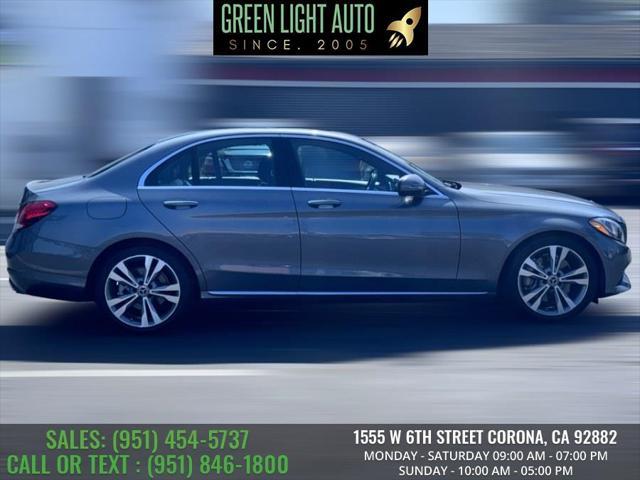 used 2018 Mercedes-Benz C-Class car, priced at $16,995