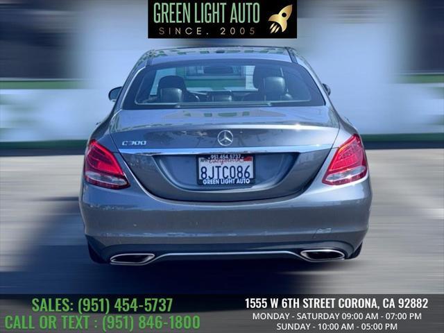 used 2018 Mercedes-Benz C-Class car, priced at $16,995