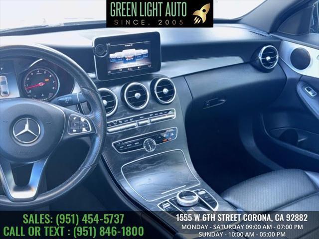used 2018 Mercedes-Benz C-Class car, priced at $16,995