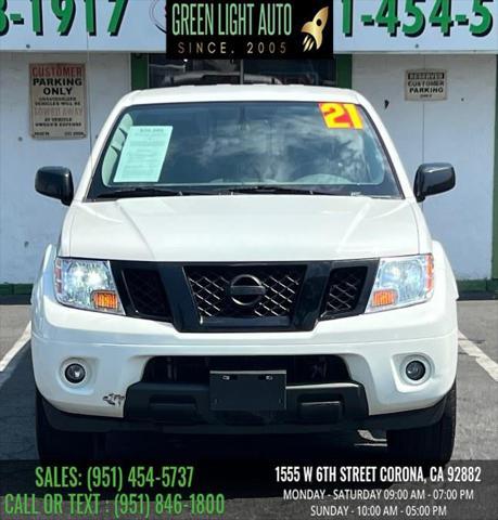 used 2021 Nissan Frontier car, priced at $20,995