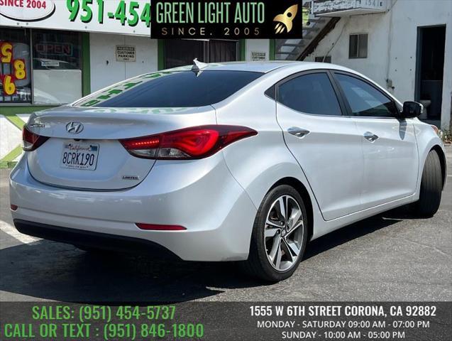 used 2015 Hyundai Elantra car, priced at $8,995