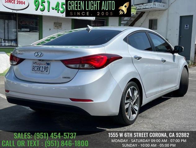 used 2015 Hyundai Elantra car, priced at $8,995