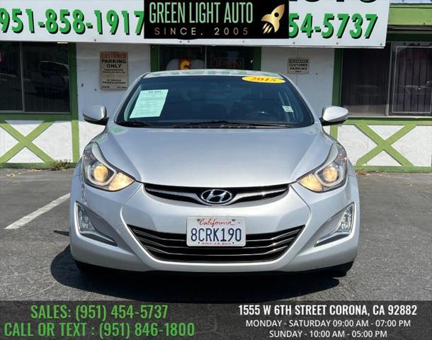 used 2015 Hyundai Elantra car, priced at $8,995