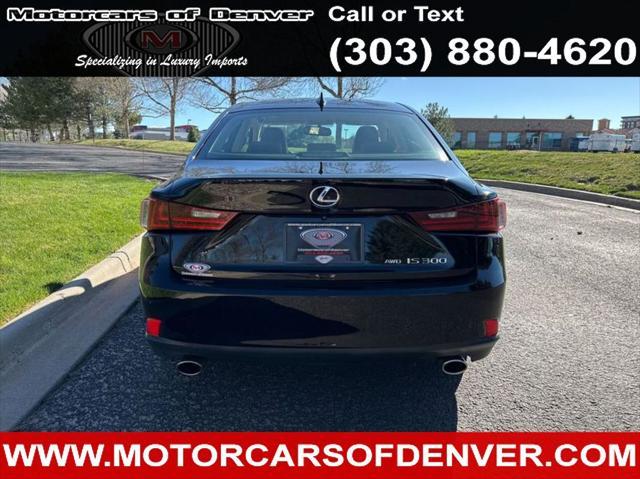 used 2016 Lexus IS 300 car, priced at $27,988
