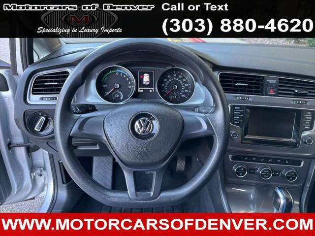 used 2015 Volkswagen e-Golf car, priced at $9,688