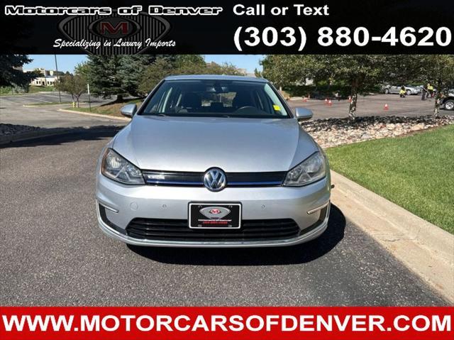 used 2015 Volkswagen e-Golf car, priced at $9,688