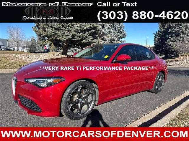 used 2018 Alfa Romeo Giulia car, priced at $24,988