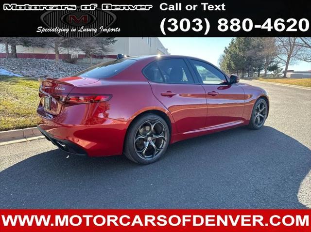 used 2018 Alfa Romeo Giulia car, priced at $24,988