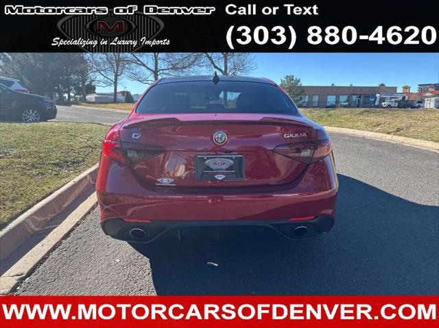 used 2018 Alfa Romeo Giulia car, priced at $24,988