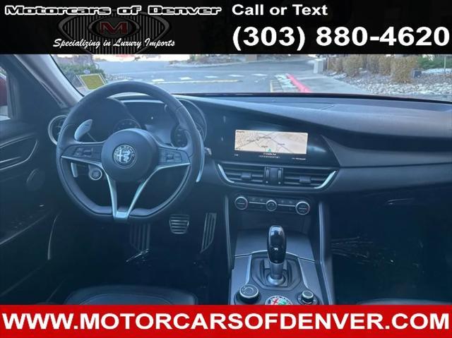 used 2018 Alfa Romeo Giulia car, priced at $24,988