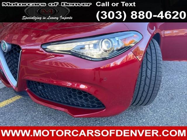 used 2018 Alfa Romeo Giulia car, priced at $24,988