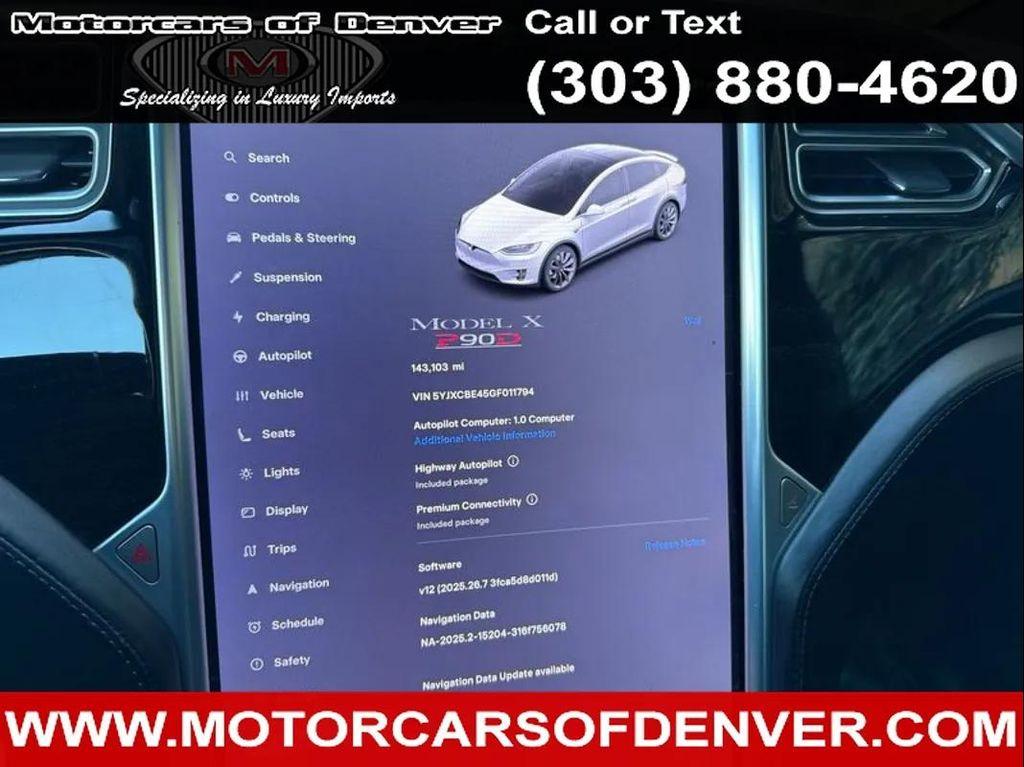 used 2016 Tesla Model X car, priced at $17,888