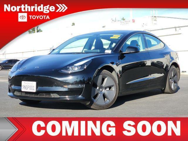 used 2023 Tesla Model 3 car, priced at $25,750