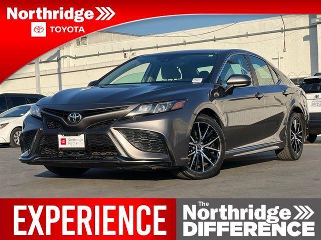 used 2021 Toyota Camry car, priced at $22,400