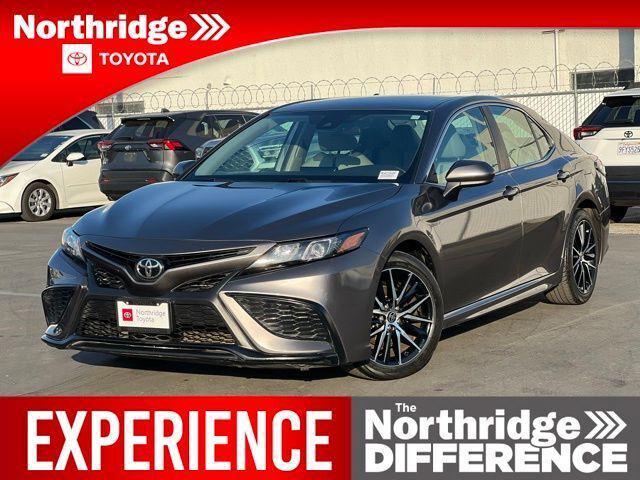 used 2021 Toyota Camry car, priced at $22,400