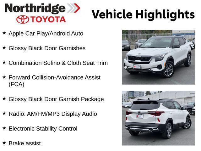 used 2021 Kia Seltos car, priced at $19,300