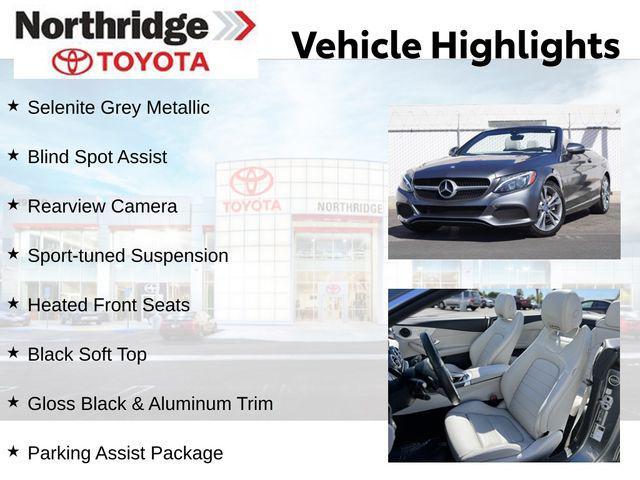 used 2017 Mercedes-Benz C-Class car, priced at $23,000