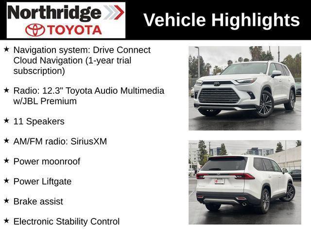 used 2024 Toyota Grand Highlander Hybrid car, priced at $64,800