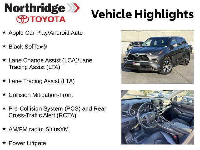 used 2022 Toyota Highlander car, priced at $36,500
