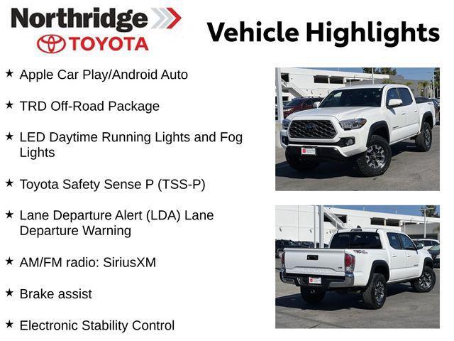 used 2023 Toyota Tacoma car, priced at $37,950