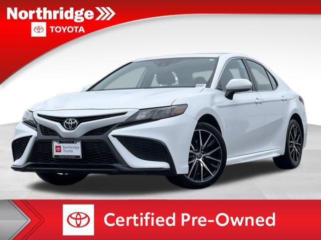 used 2021 Toyota Camry car, priced at $24,000