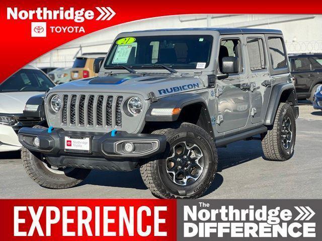 used 2021 Jeep Wrangler Unlimited 4xe car, priced at $33,400