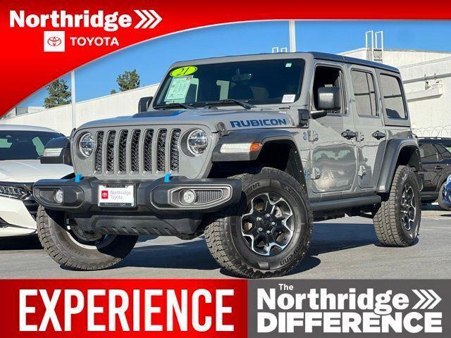 used 2021 Jeep Wrangler Unlimited 4xe car, priced at $33,400