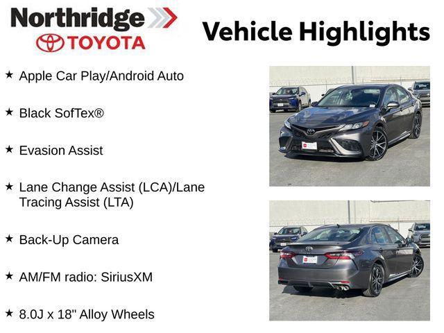 used 2023 Toyota Camry car, priced at $24,500