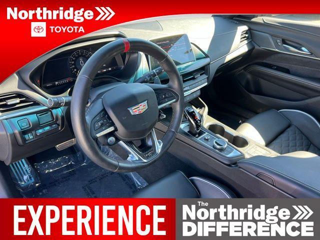 used 2022 Cadillac CT4-V car, priced at $62,350