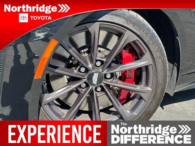 used 2022 Cadillac CT4-V car, priced at $62,350