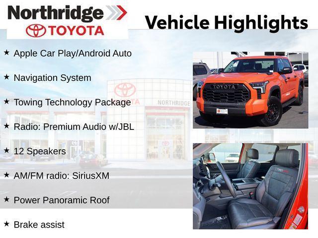 used 2023 Toyota Tundra Hybrid car, priced at $57,802