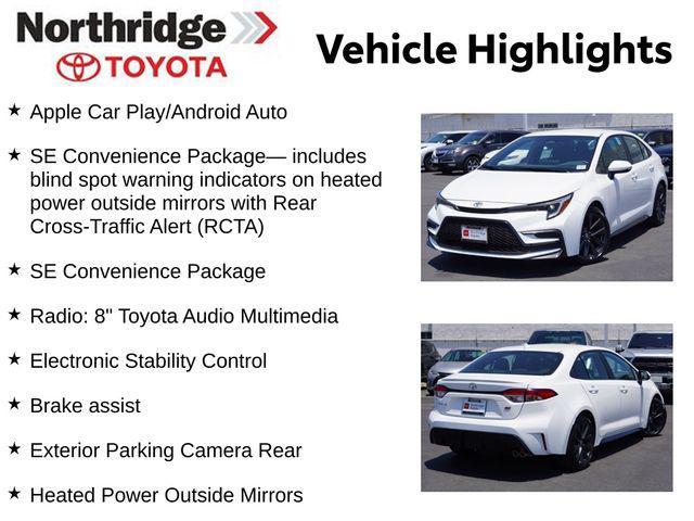 used 2024 Toyota Corolla car, priced at $26,950
