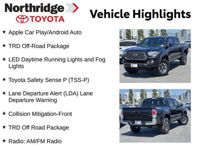 used 2022 Toyota Tacoma car, priced at $36,950