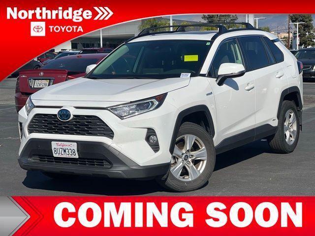 used 2021 Toyota RAV4 Hybrid car, priced at $28,500