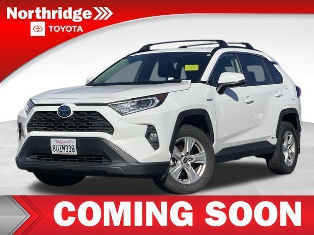 used 2021 Toyota RAV4 Hybrid car, priced at $28,500