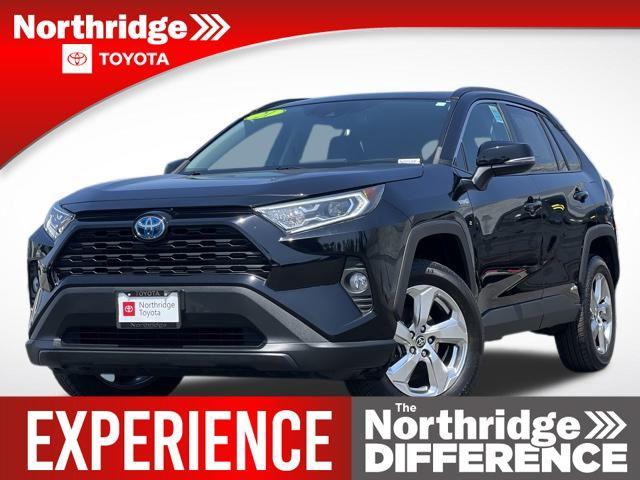 used 2021 Toyota RAV4 Hybrid car, priced at $33,500