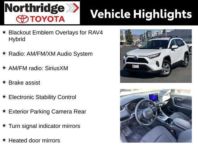 used 2024 Toyota RAV4 Hybrid car, priced at $37,550