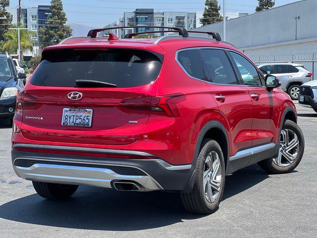 used 2021 Hyundai Santa Fe car, priced at $22,990