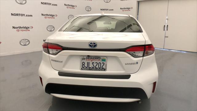 used 2020 Toyota Corolla Hybrid car, priced at $17,450