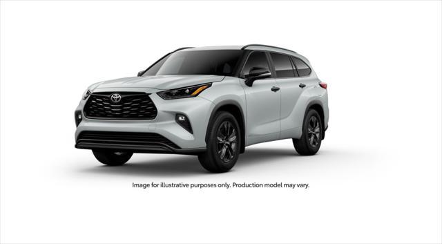 new 2025 Toyota Highlander Hybrid car, priced at $52,378