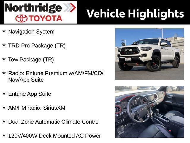 used 2017 Toyota Tacoma car, priced at $33,995