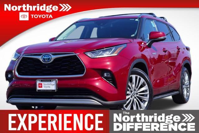 used 2021 Toyota Highlander Hybrid car, priced at $38,850