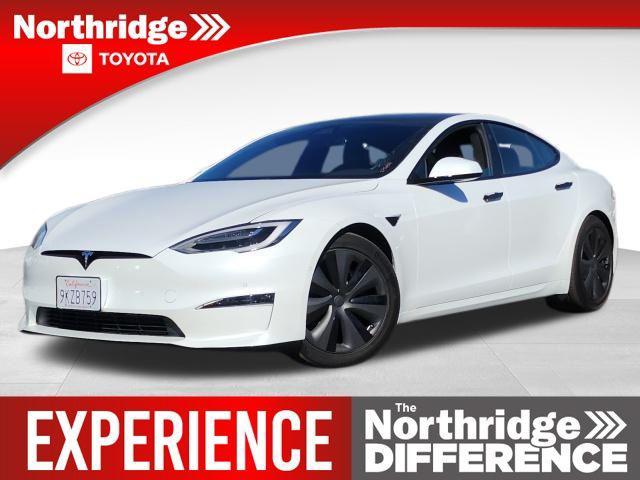 used 2022 Tesla Model S car, priced at $53,995