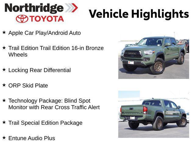 used 2022 Toyota Tacoma car, priced at $40,500